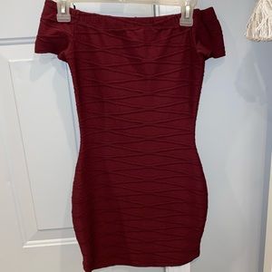 Off Shoulder Bodycon Dress